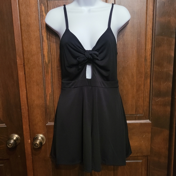 Candies - Black Romper - Small - Picture 1 of 4
